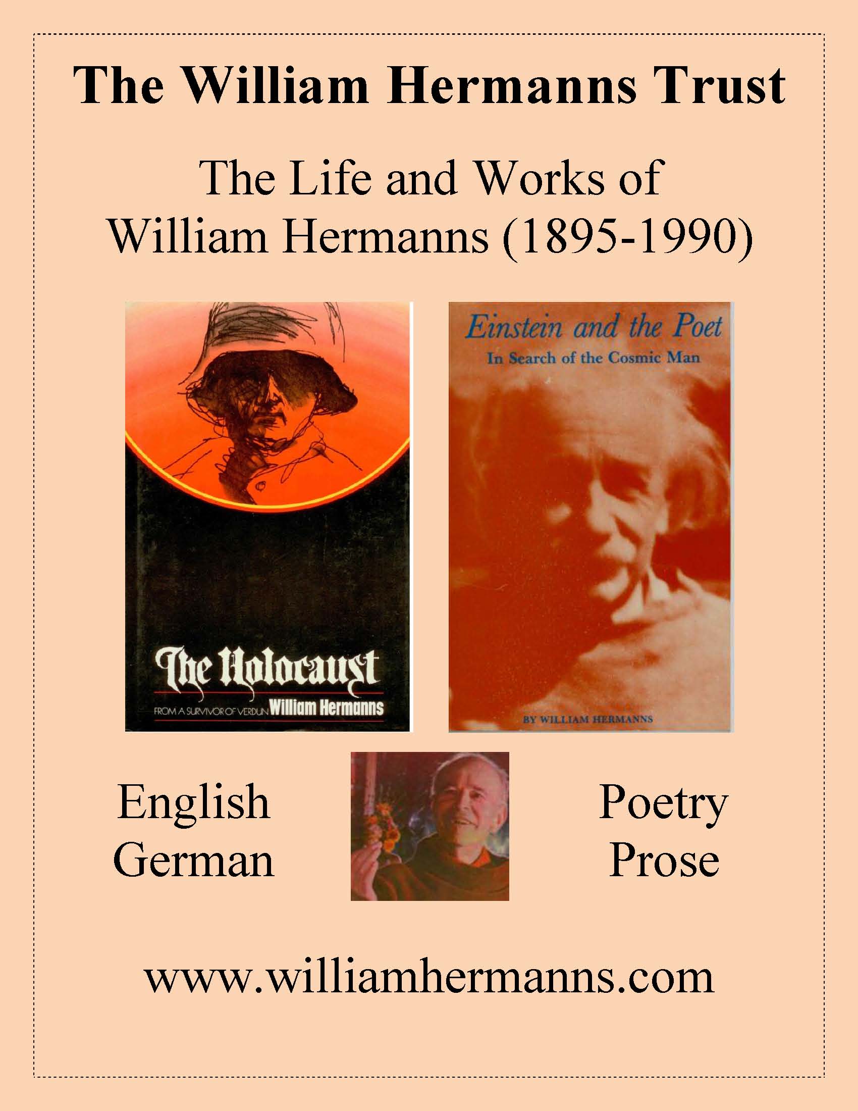 William Hermanns - Author Poet - Life and Works website